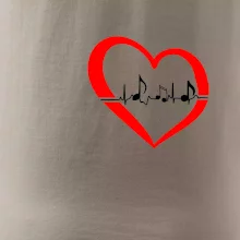 Moje srdce bije pre hudbu - srdce malé