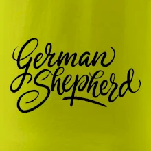 German shepherd - nápis okrasny - nápis okrasný German shepherd - nápis okrasny - nápis okrasný