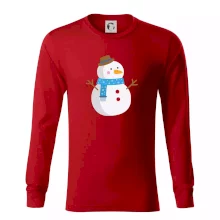 Snehuliak so šálom Snehuliak so šálom