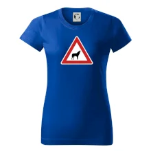 Dopravná značka - Pozor vlk