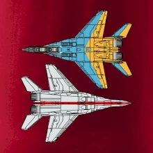 Mig 29 Fulcrum zo spoda a zo shora