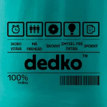 Čiarový kód - dedko Čiarový kód - dedko