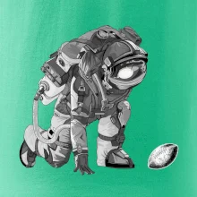 Americký futbal astronaut