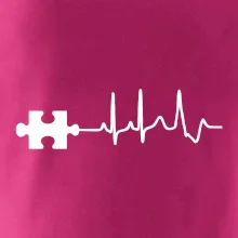 EKG puzzle rozpojené