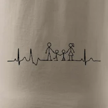 EKG rodina a dvaja chlapci