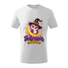 Halloweenska hviezda - sovička na mesiaci
