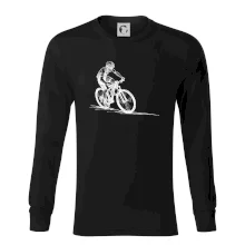 MTB kreslený cyklista MTB kreslený cyklista