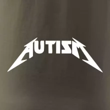 Autism rock nápis