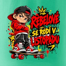 Novembroví rebeli sa rodia na skateboarde