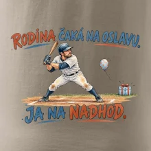Rodina čaká na oslavu ja na nadhod
