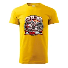 Bicykel medzi horami eat sleep repeat