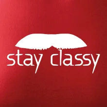 Stay Classy - mustache
