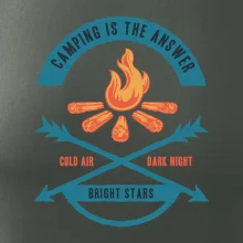 Camping oheň Camping oheň