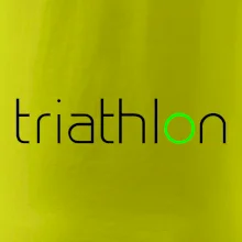 Triathlon nápis Triathlon nápis