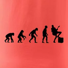 Evolúcia gitarista - noha na kombe