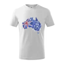 Austrália - vlajka maľovaná