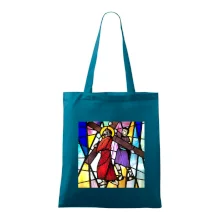 Vitráž - Ježiš a kríž