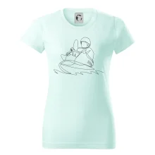 Kajak na vode jedným ťahom