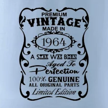 Vintage Etiketa - 1964