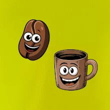 Parové tričko - Hrnček a káva