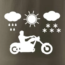 Motorkár za každého počasia - chopper