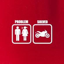 Problém cestná motorka