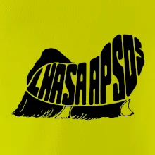 Lhasa Apso nápis v tele