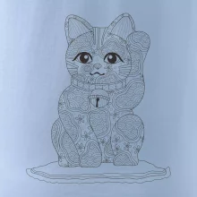 Mačka mávajúca mandala