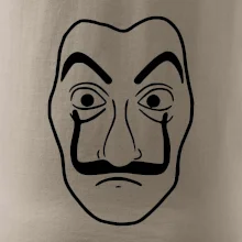 Maska do tlačiarne peňazí