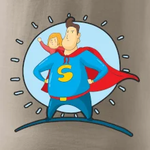 Táta superman - dievča