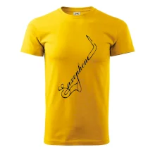 Saxophone nápis Saxophone nápis