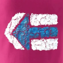 Párová turistická značka modrá