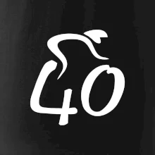 Cyklista oslavuje štyridsiatku (40)
