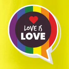 Love is love bublina