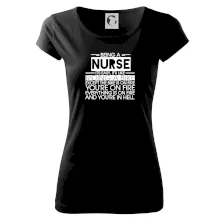 Being a nurse - bike