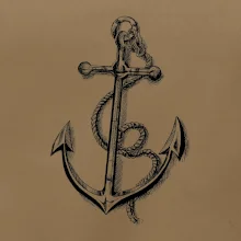 Kotva kreslená ceruzkou