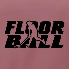 Floorball nápis rovný
