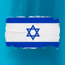 Izraelská vlajka plagát