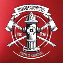 Firefighter logo Fire and rescue