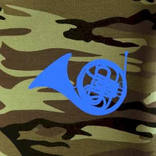 Blue French Horn