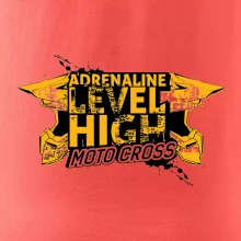 Motocross adrenaline level high Motocross adrenaline level high