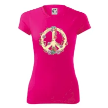 Peace symbol pieskový