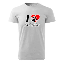 I love my dog - nápis I love my dog - nápis