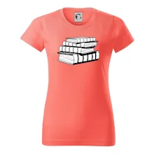 Knihy čiernobiele na sebe