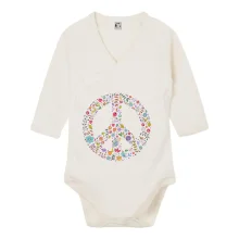 Peace symbol lístočky