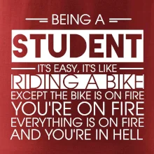 Being a student - bike