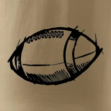 Americký futbal lopta skica Americký futbal lopta skica