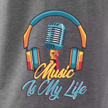 Music is my life slúchadlá