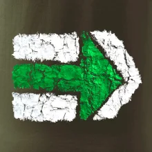 Párová turistická značka  zelená