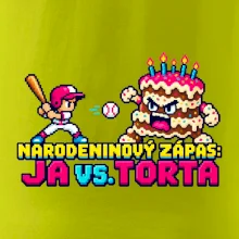 Narodeninový zápas ja proti torte